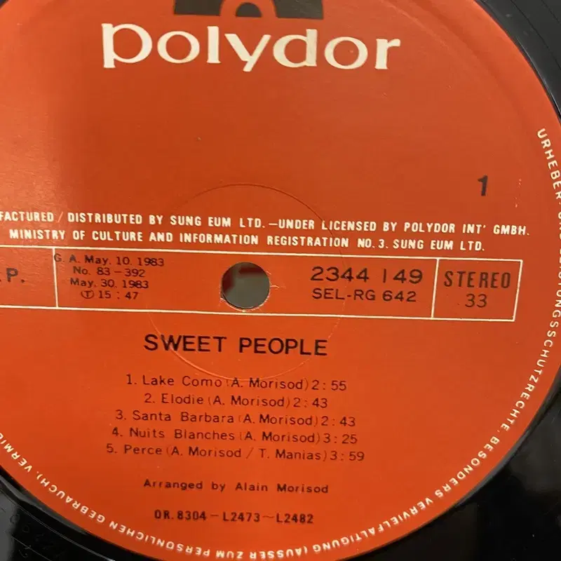 SWEET PEOPLE LP / AA5600