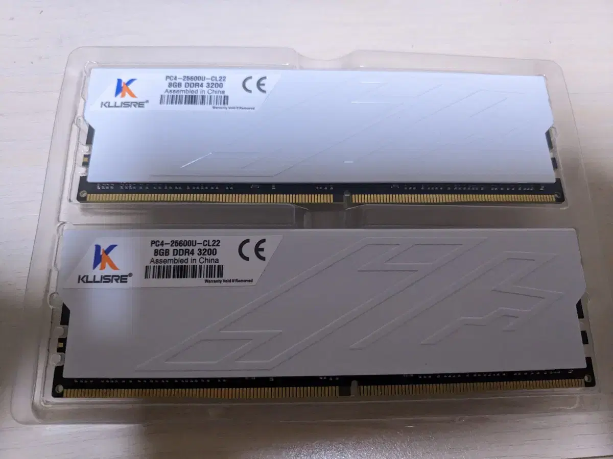 KLLISRE DDR4 3200 램 RAM 8GB 두 개