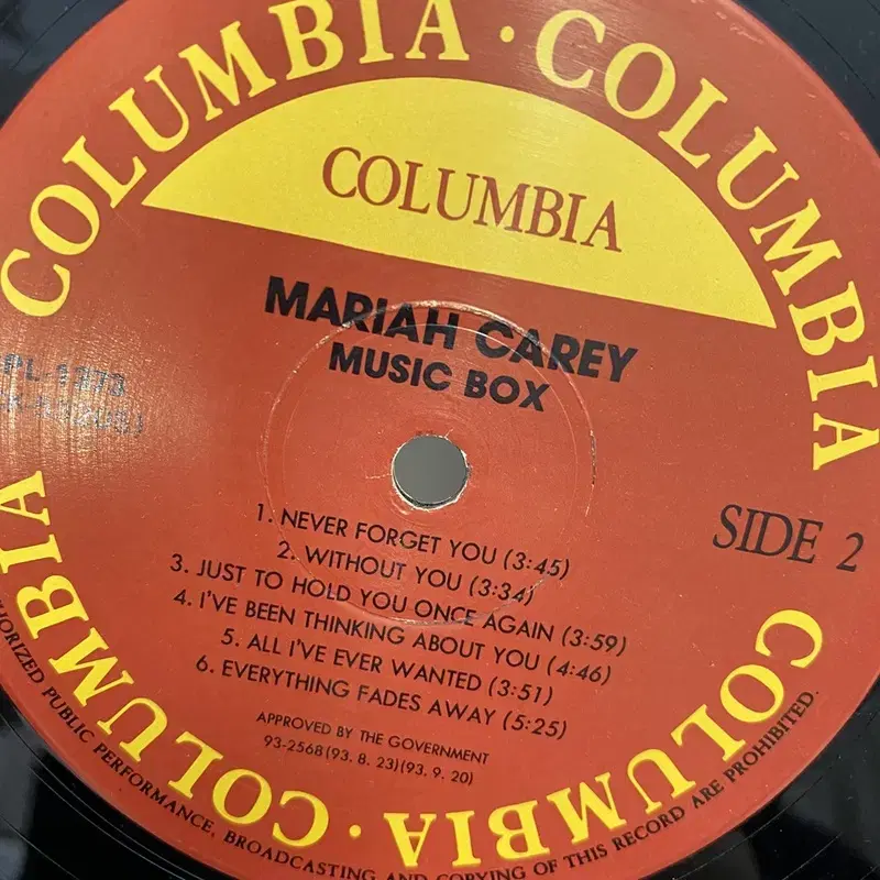 MARIAH CAREY LP / AA5602