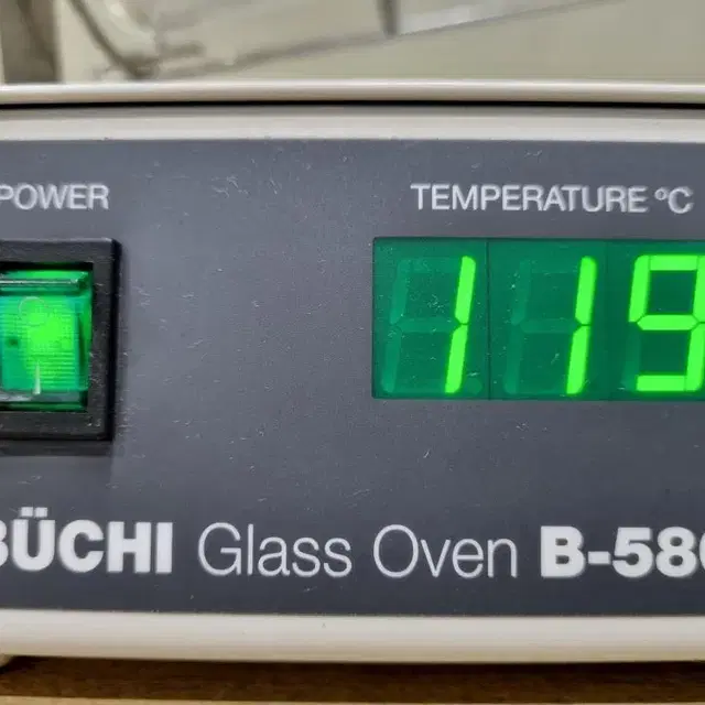 BUCHI GLASS OVEN B-580 볼 튜브 증류 오븐