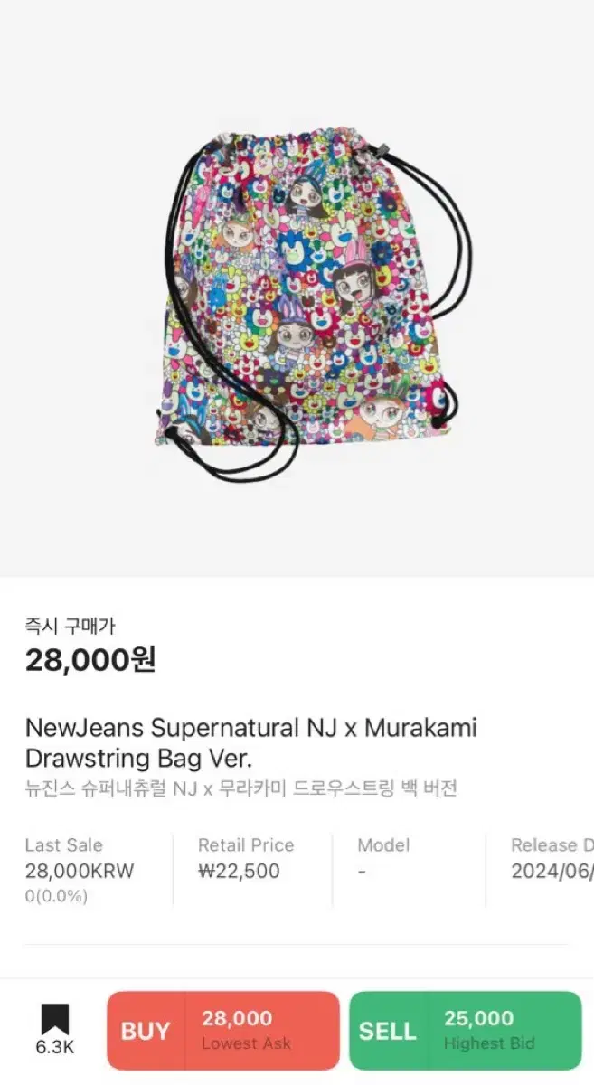 New Jeans Murakami Bag