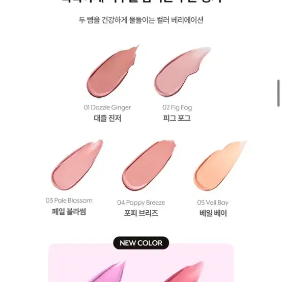 누즈 리퀴드 케어 치크 01 대즐진저