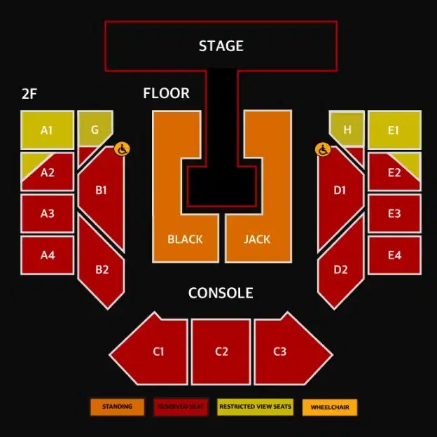 2NE1 투애니원 콘서트 스탠딩/지정석 판매