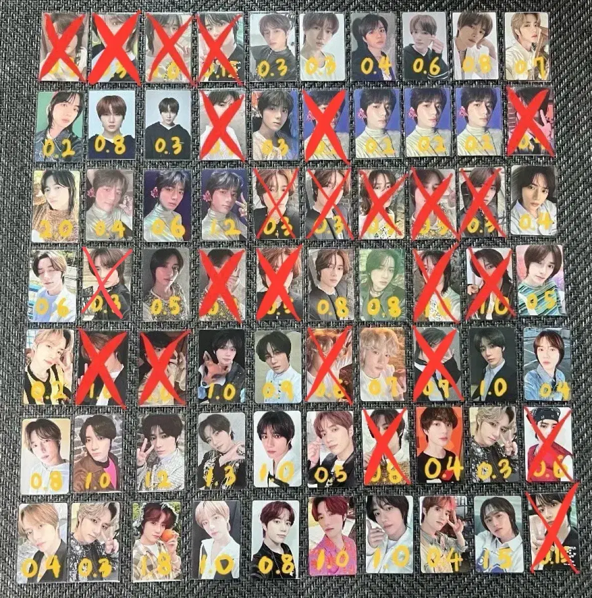 txt beomgyu photocard bulk wts sell Soobin YeonjunBeomgyu TaehyunHueningkai