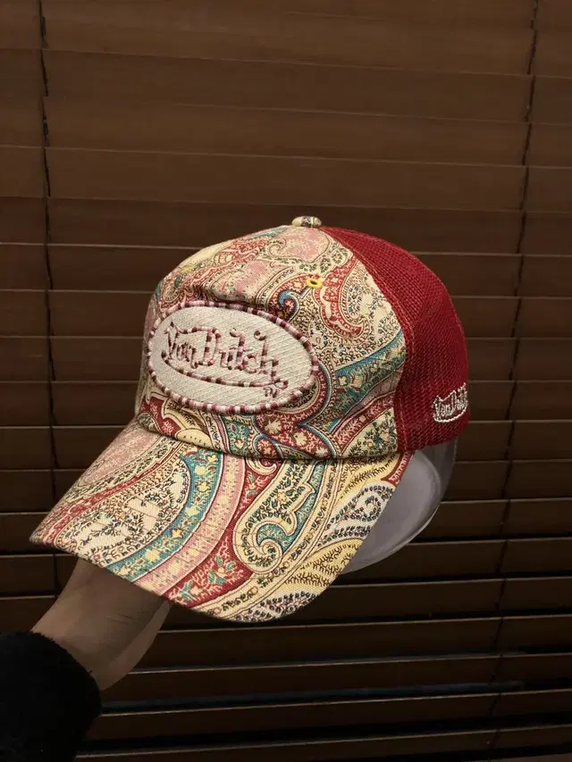 VonDutch 본더치 카모플라주 메쉬 볼캡 모자