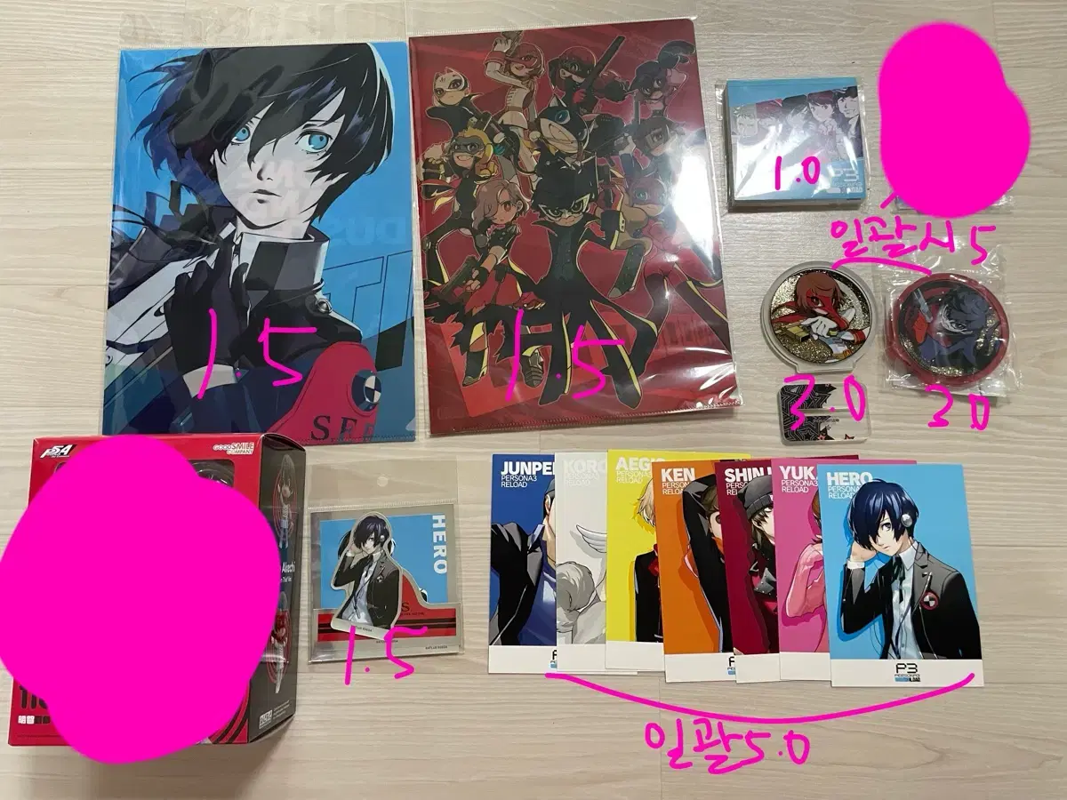 Persona3 Persona5 Merchandise wts