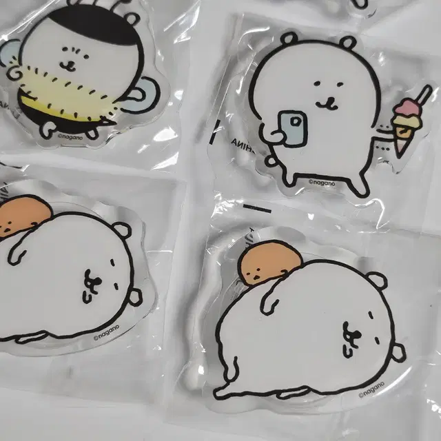 농담곰 그립톡 꿀벌곰 아이스크림곰 낮잠곰 나가노