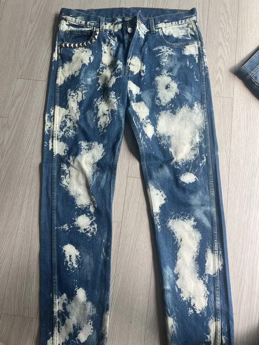 Gucci Bleached jin Jeans 33