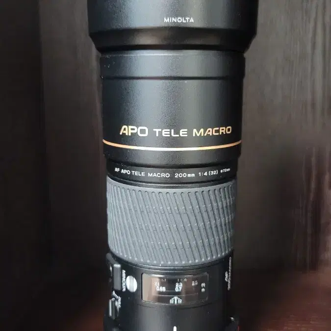 미놀타APO 200mm f4 macro렌즈