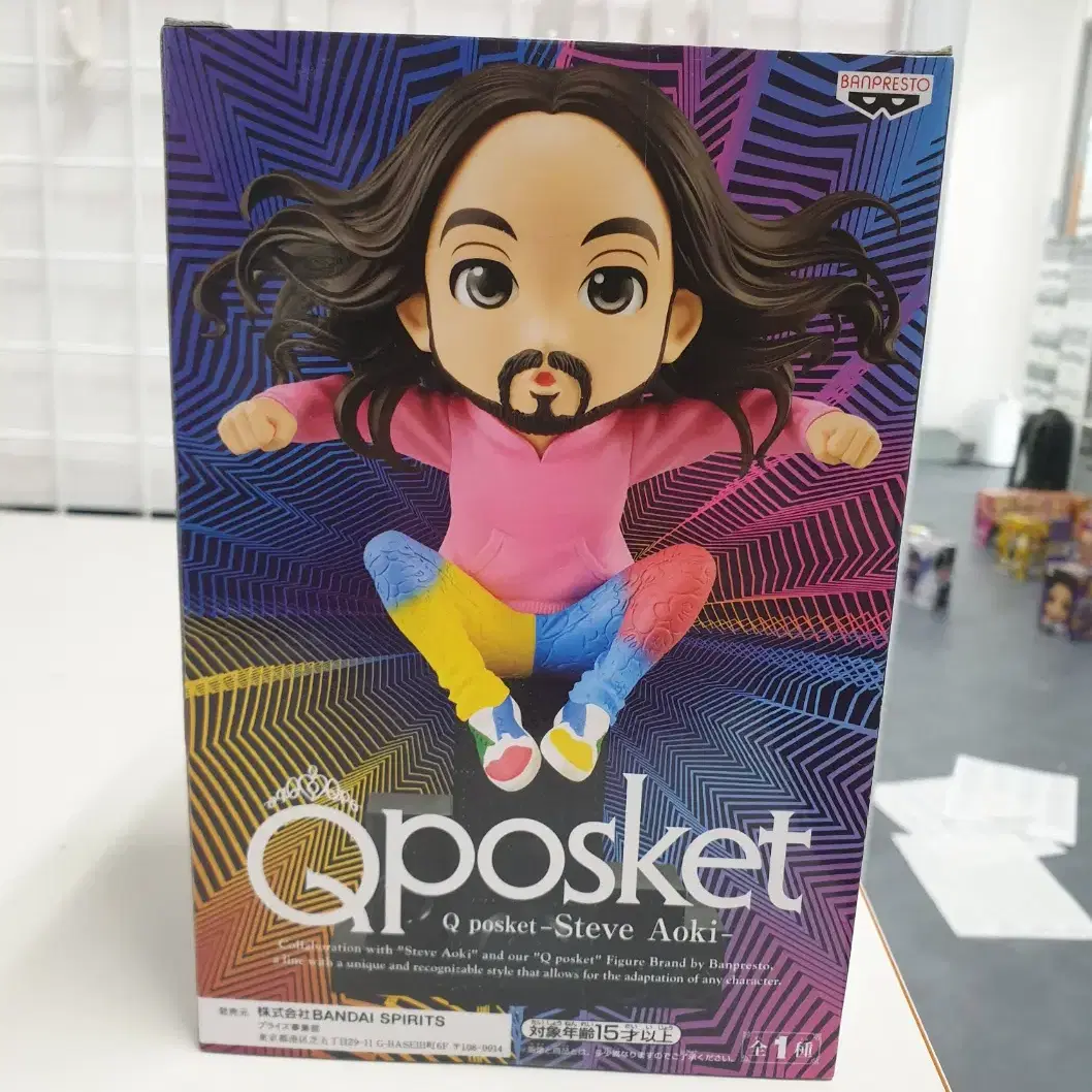 반프 DJ 스티브 아오키 Qposket (큐포스켓) 피규어