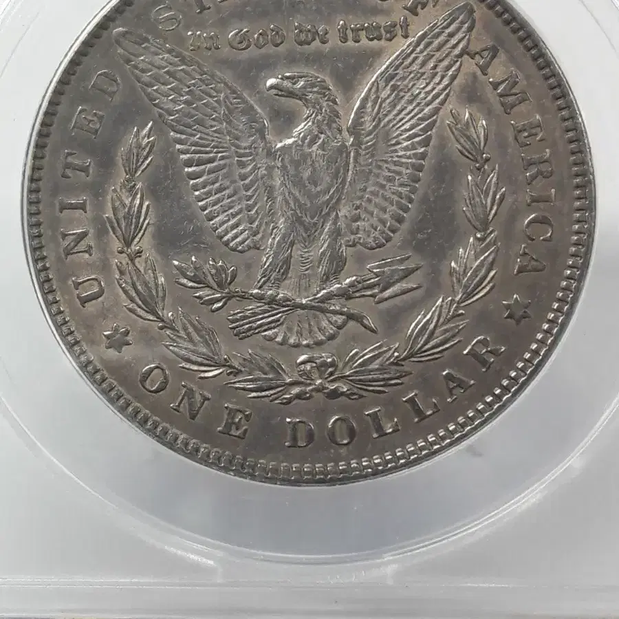 1878년 미국 모건 1달러 ANACS AU50 준미사용 은화