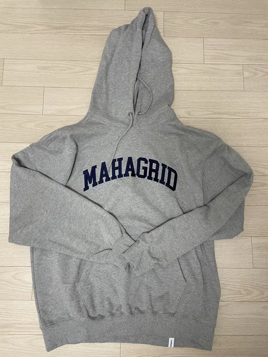 Mahagrid Logo Hoodie Gray