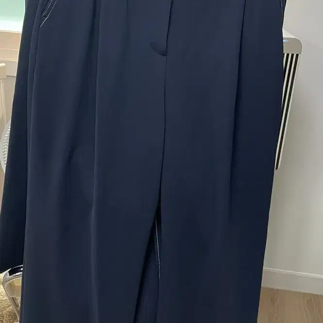 프론트로우 셋업 Shawl Collar Stitch Blazer_NAVY