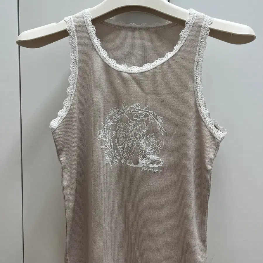 (새상품) 페일제이드 angel lace halter t beige