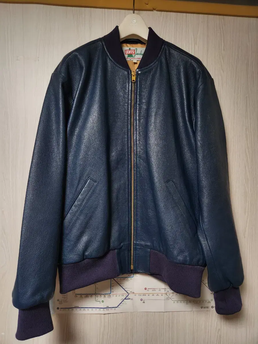 LVC 1950 goat leather bomber S