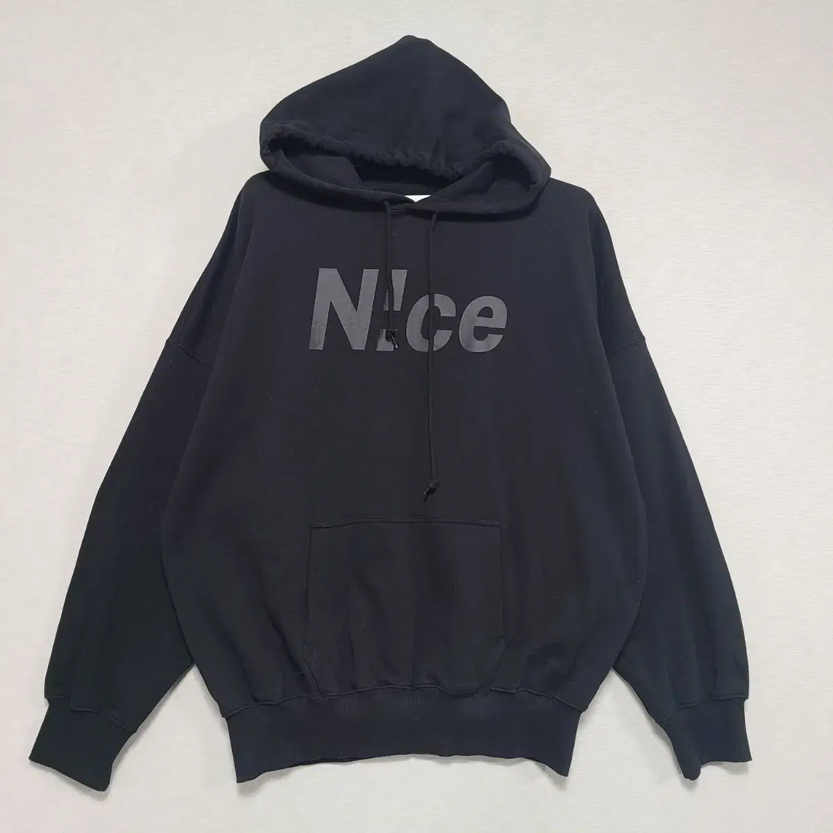 Nice Black Churi Hoodie M105 ㅡ1001