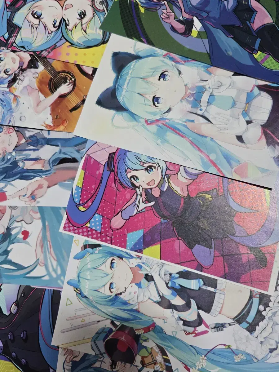 Hatsune Miku postcard size poster 10 sheets