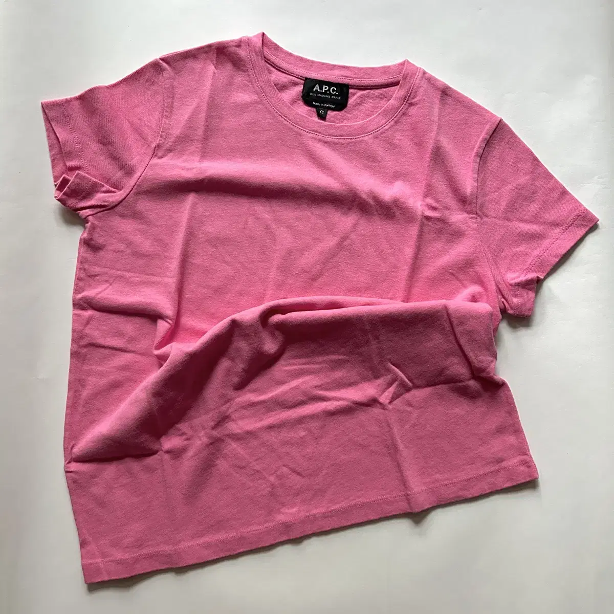 APC 아페쎄 pink heather 티셔츠