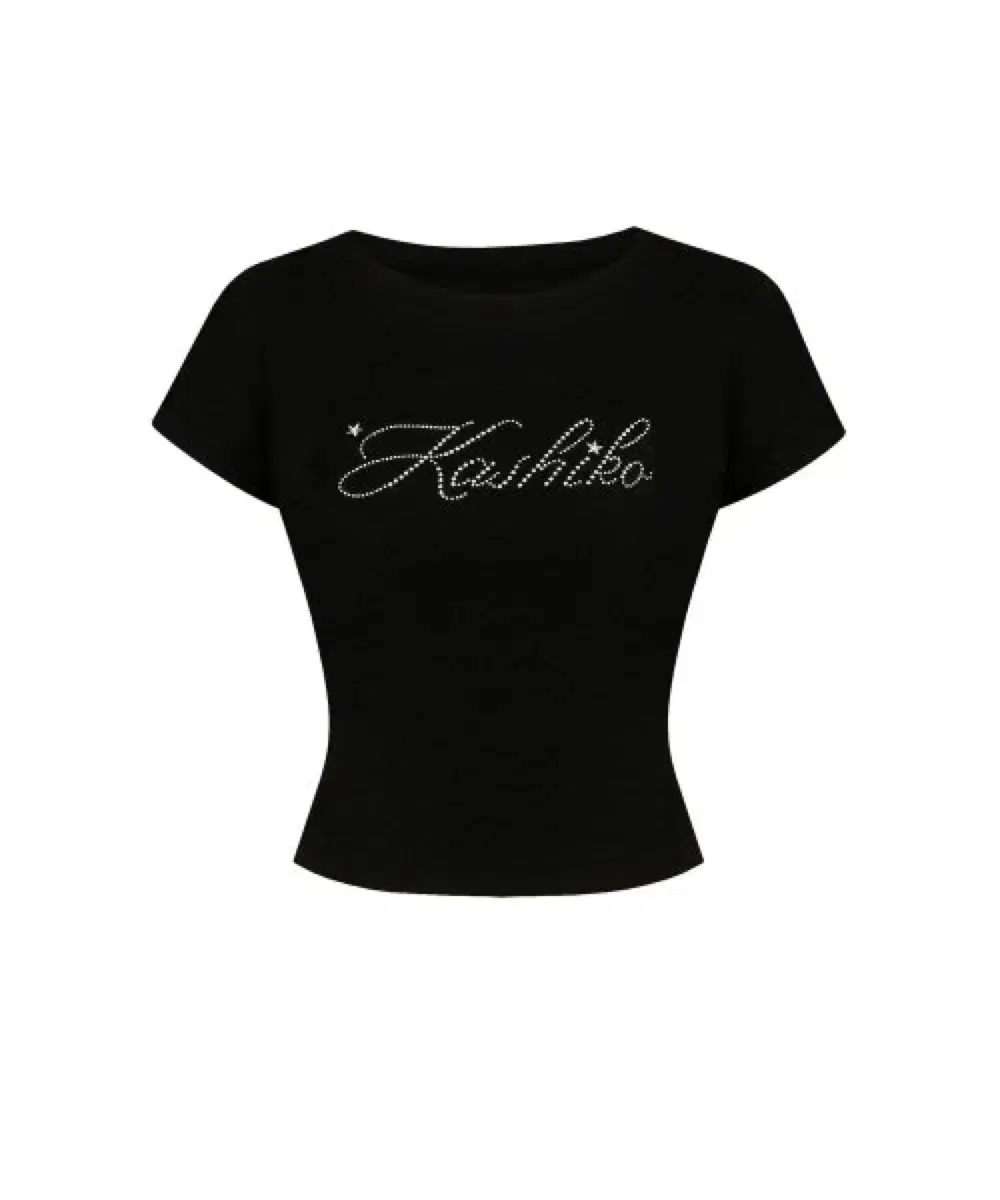 카시코 kashiko hotfix tee black