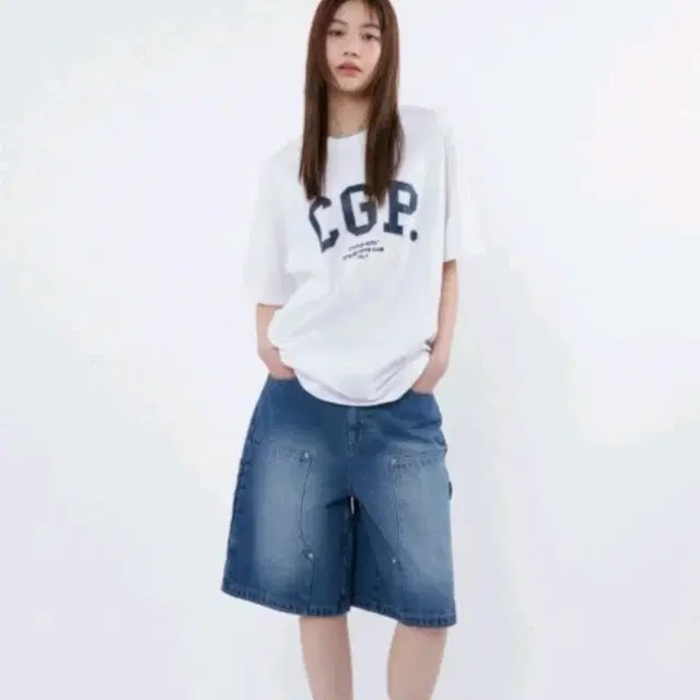 24ss 코드그라피 아치로고 티셔츠 [베이직ver.] 화이트, M