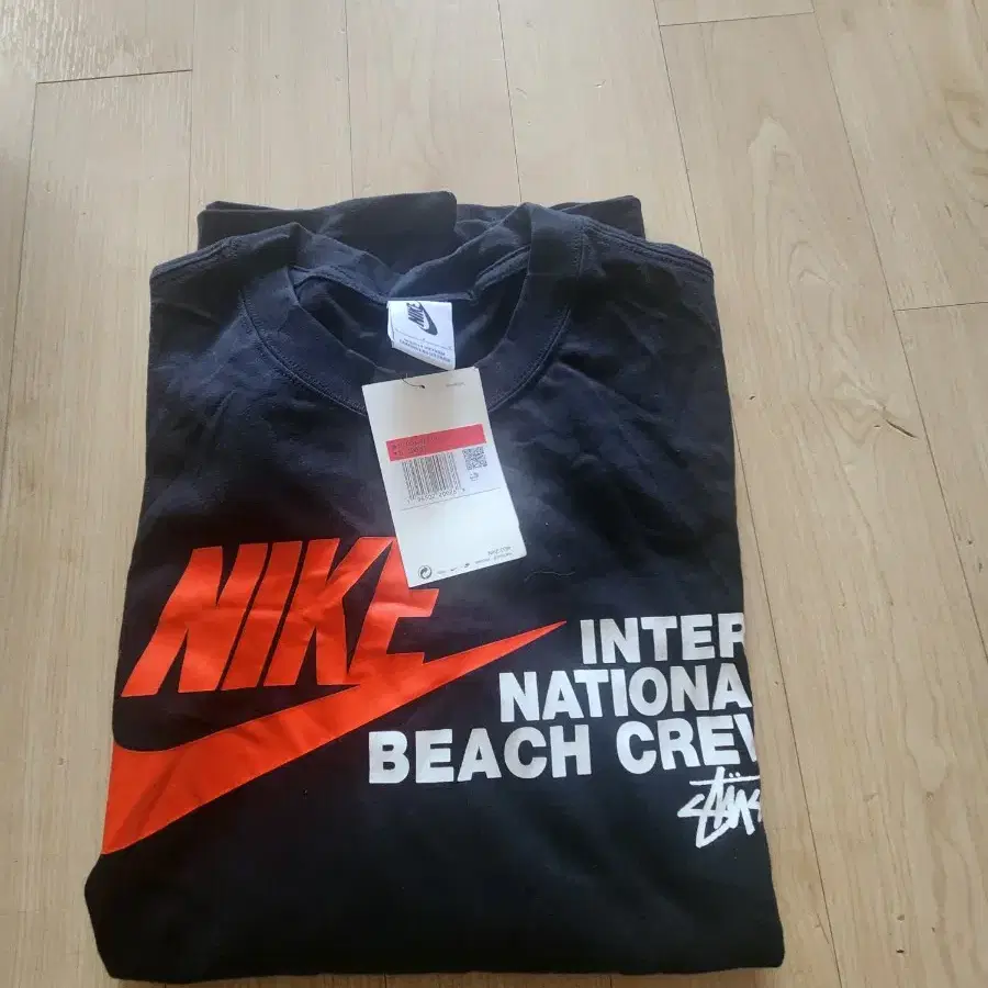 나이키x스투시 International Beach Crew  라지사이즈