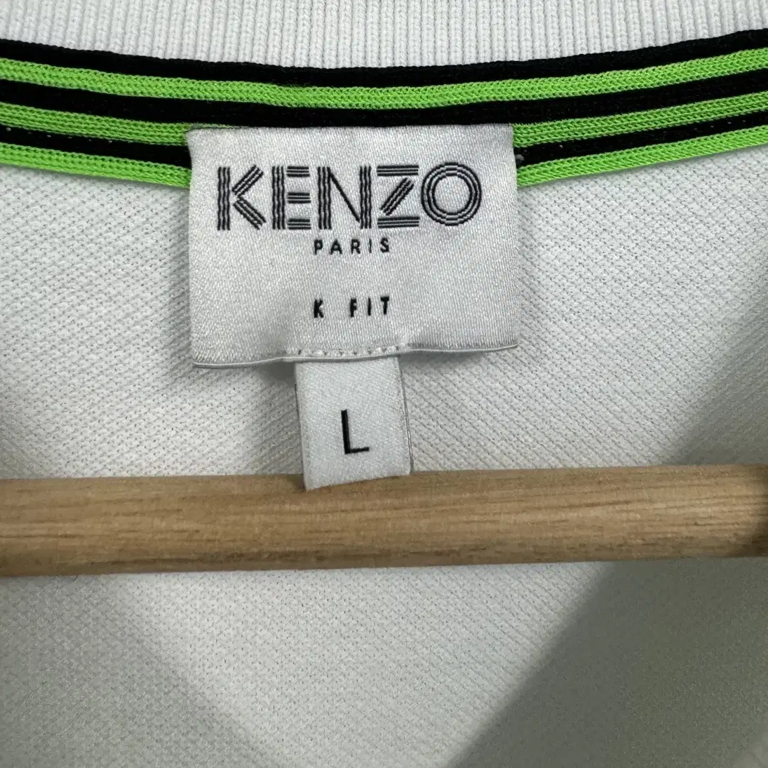 KENZO 겐조 타이거 패치 폴로 피케 셔츠