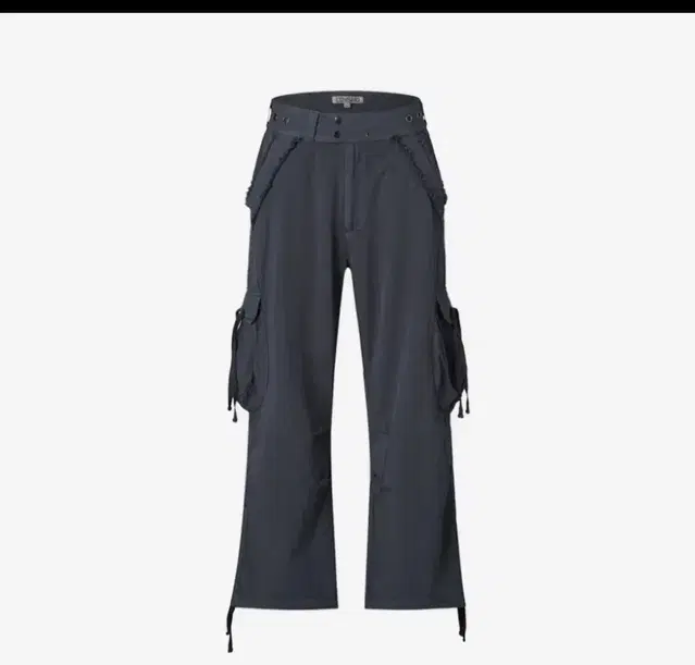 Coyseio raw edge pocket pants 차콜 2사이즈