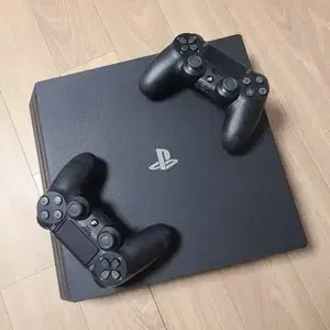 PS4 플스 PRO 및 듀얼쇼크 2개 판매 10.50VER