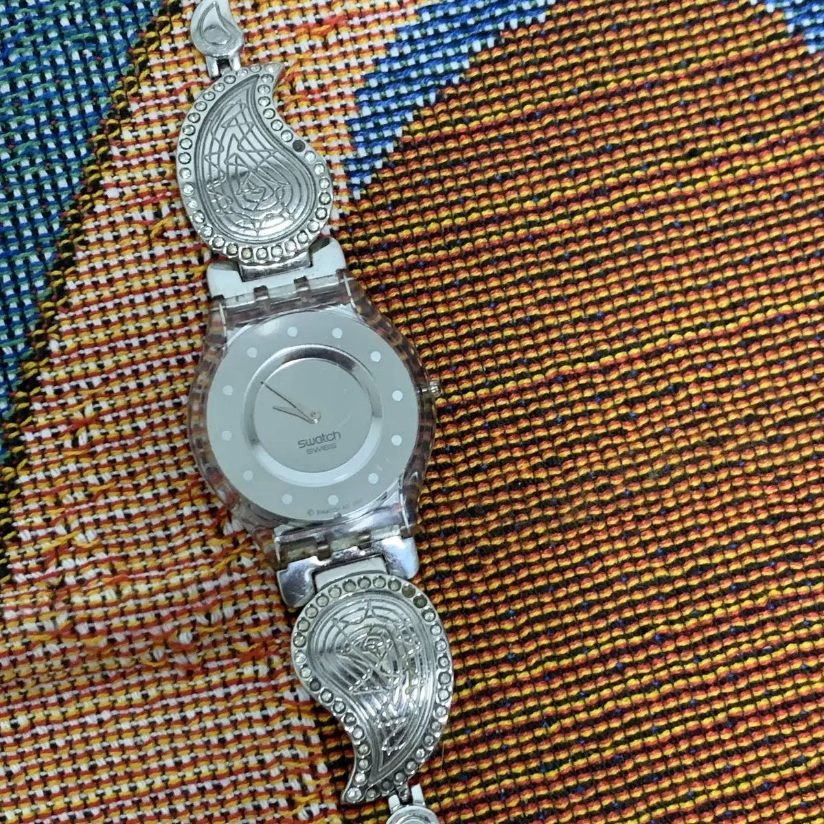 00s Swatch paisley watch 스와치 워치