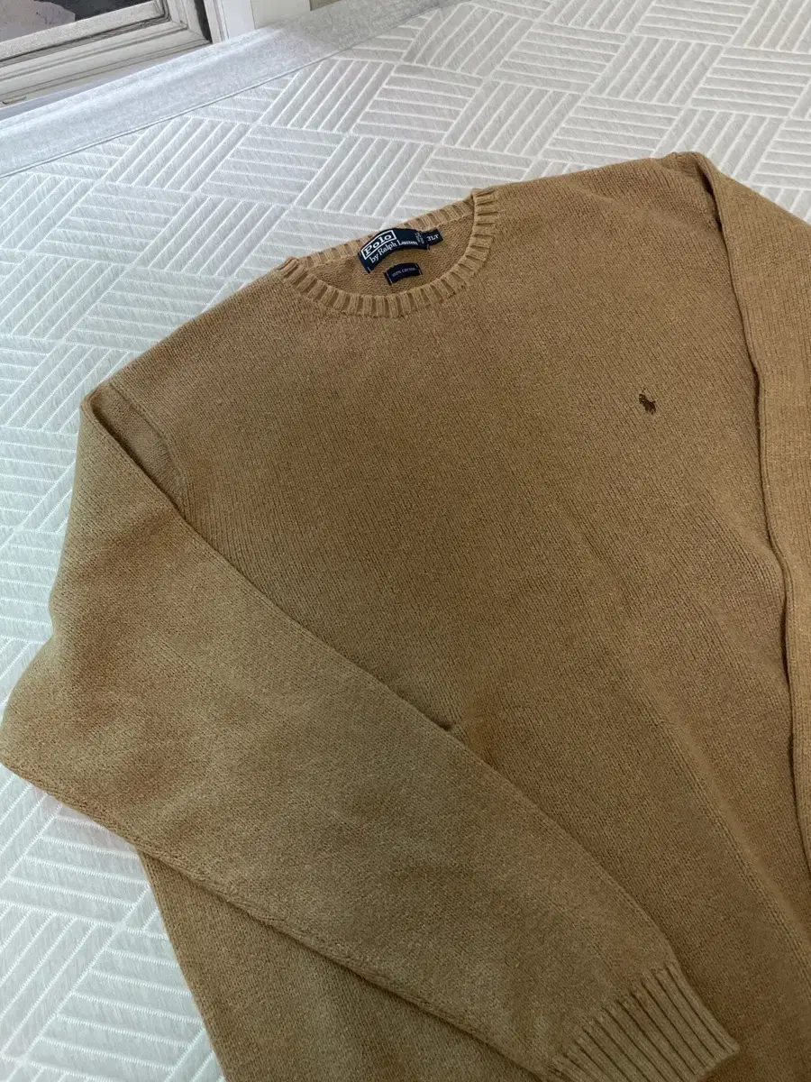 Polo Brown Knit 3XL