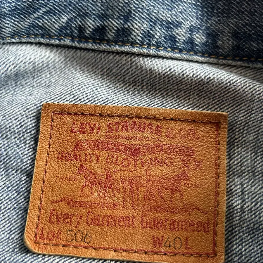 90s japan levis 1st trucker 40size