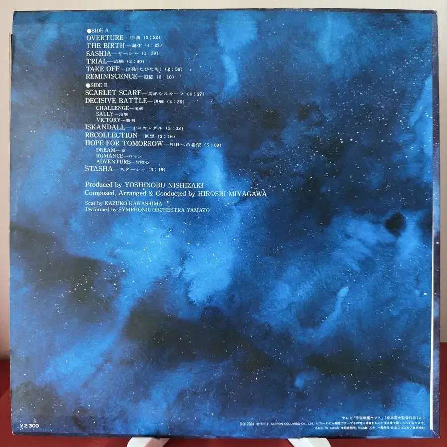 (우주전함 야마토) Symphonic Suite Yamato LP