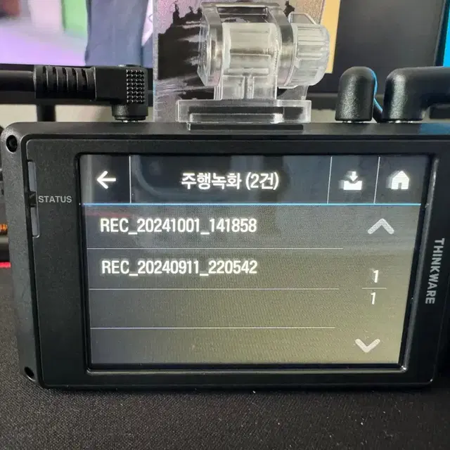 블랙박스 2채널 아이나비 Z9000 QHD 64GB GPS 팝니다. 55