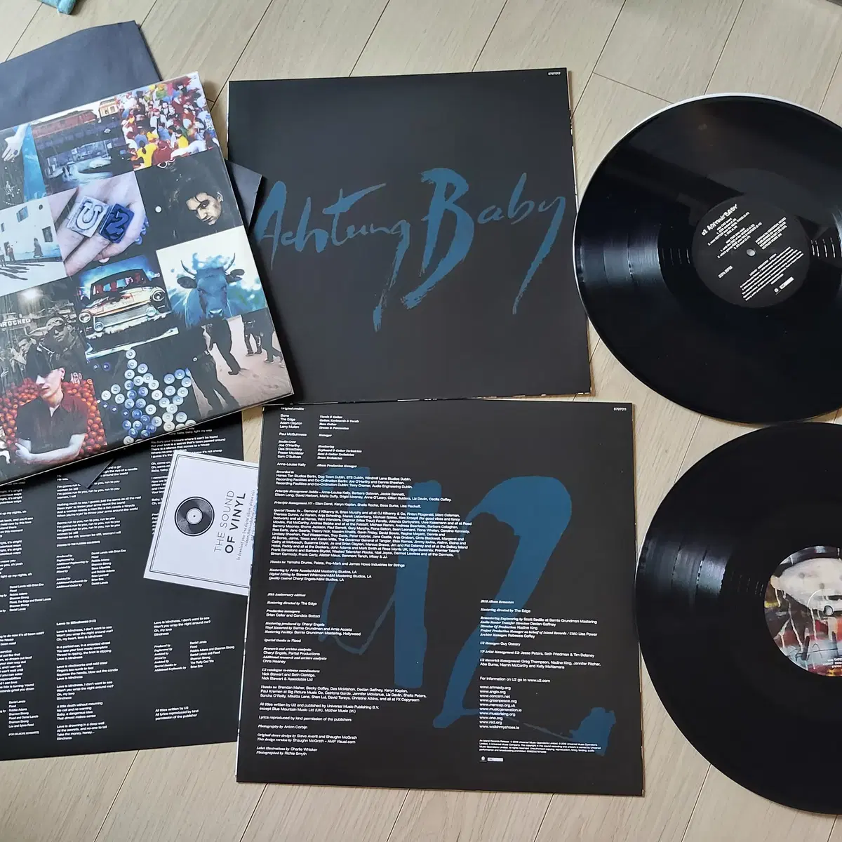 유투 명반 U2 7집 Achtung Baby 고중량 더블바이닐 에디션LP