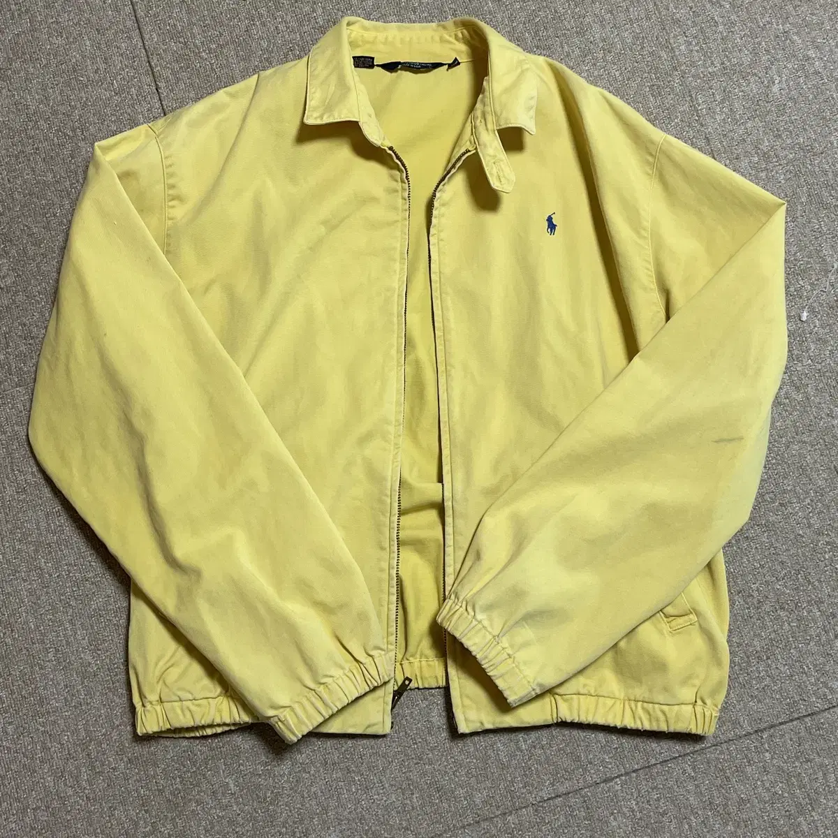 Vintage Polo Swing Top Jacket Yel Made in U.S.A