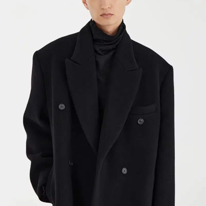 youth Oversized Double breasted Coat