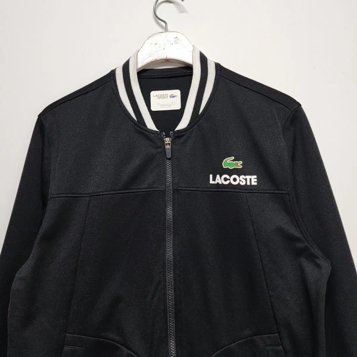 라코스테 LACOSTE 집업자켓 블랙 M