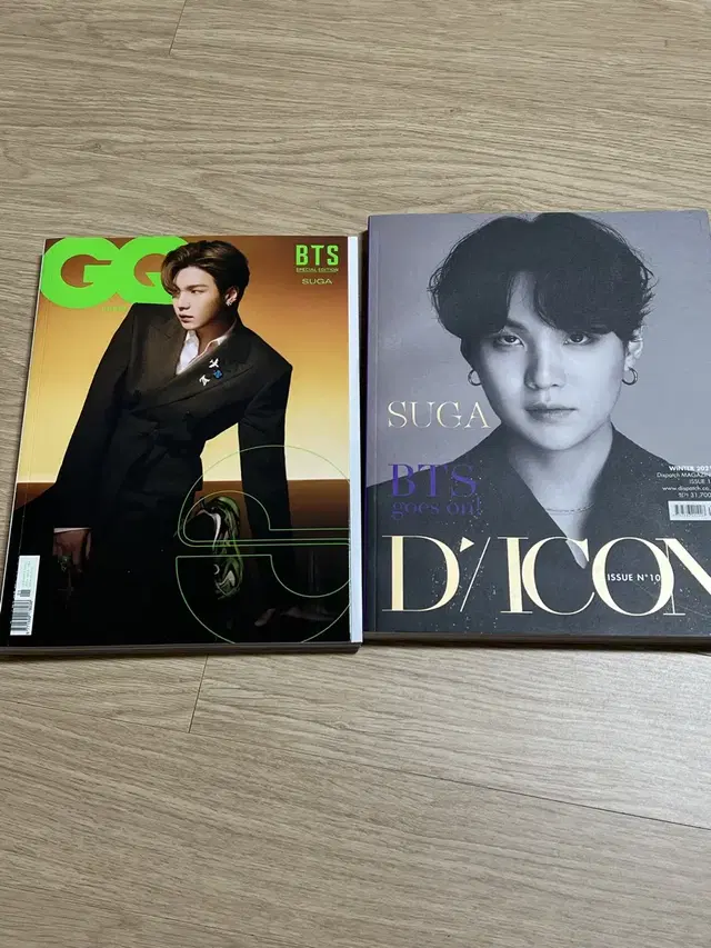 방탄소년단 슈가 BTS SUGA 디아이콘 지큐 Dicon GQ 잡지