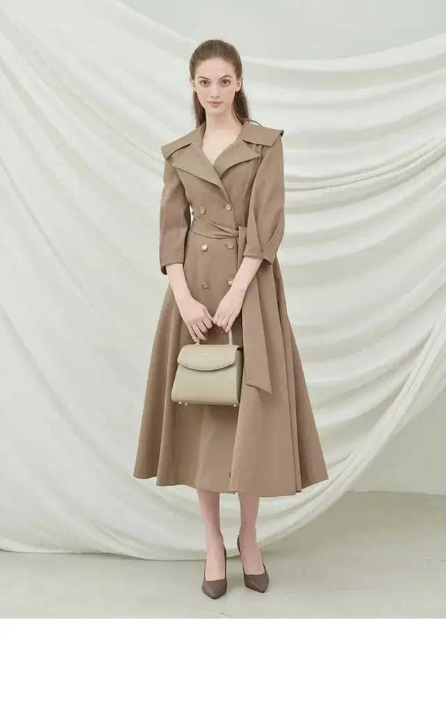 Camilla Trench Coat (Brown)