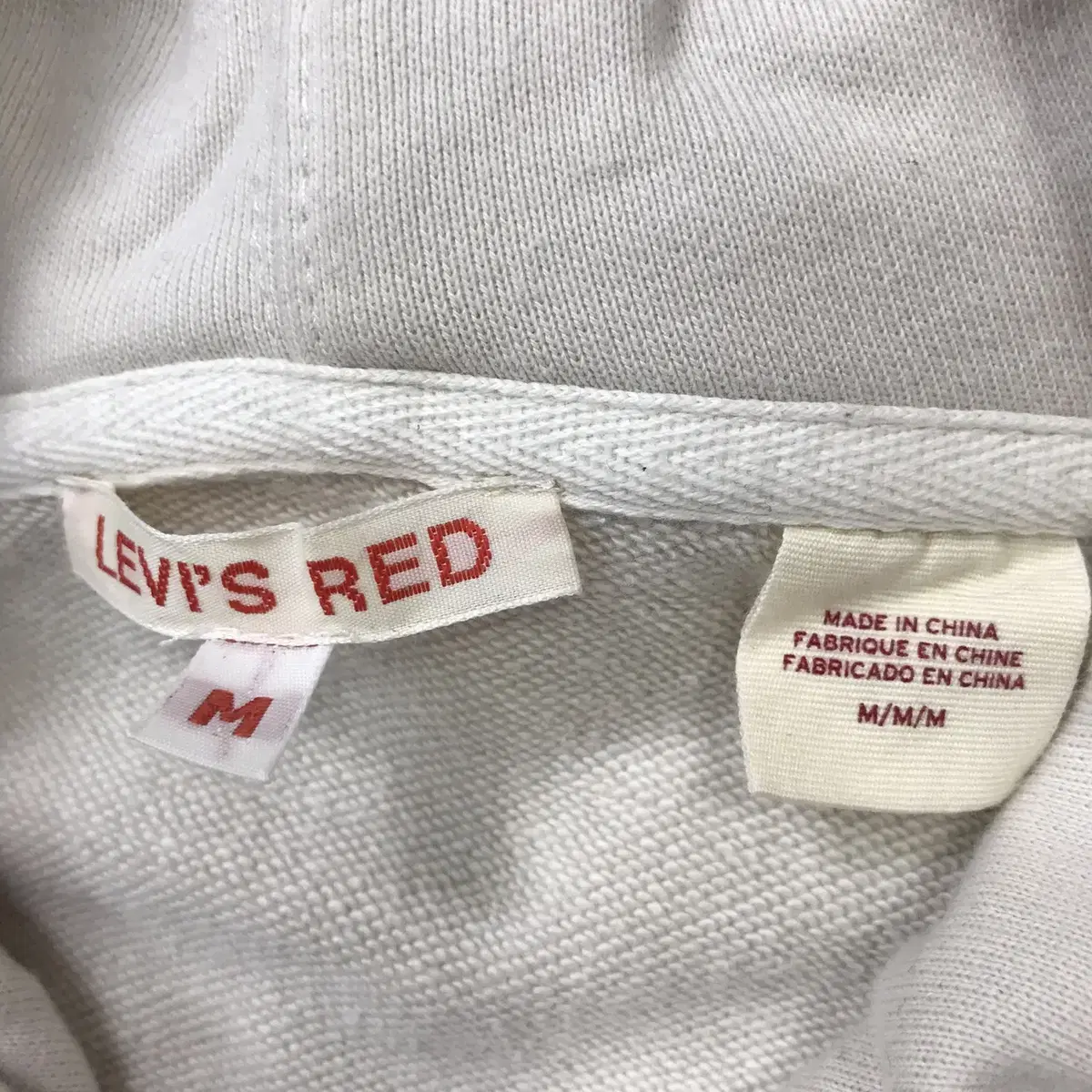 LEVI'S RED 신형라인 후드티셔츠 [M]