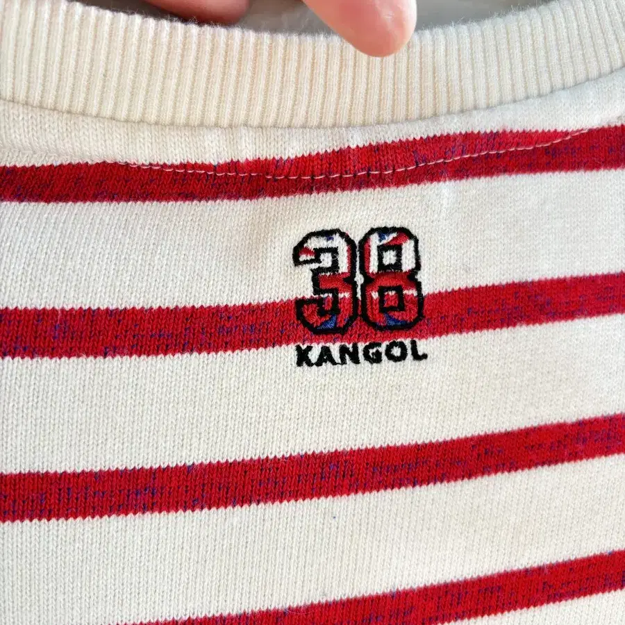 (상태 최상) 캉골 KANGOL 스트라이프 맨투맨