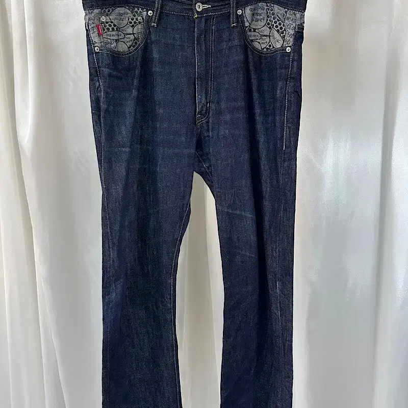 2000s STUSSY denim pants (36)