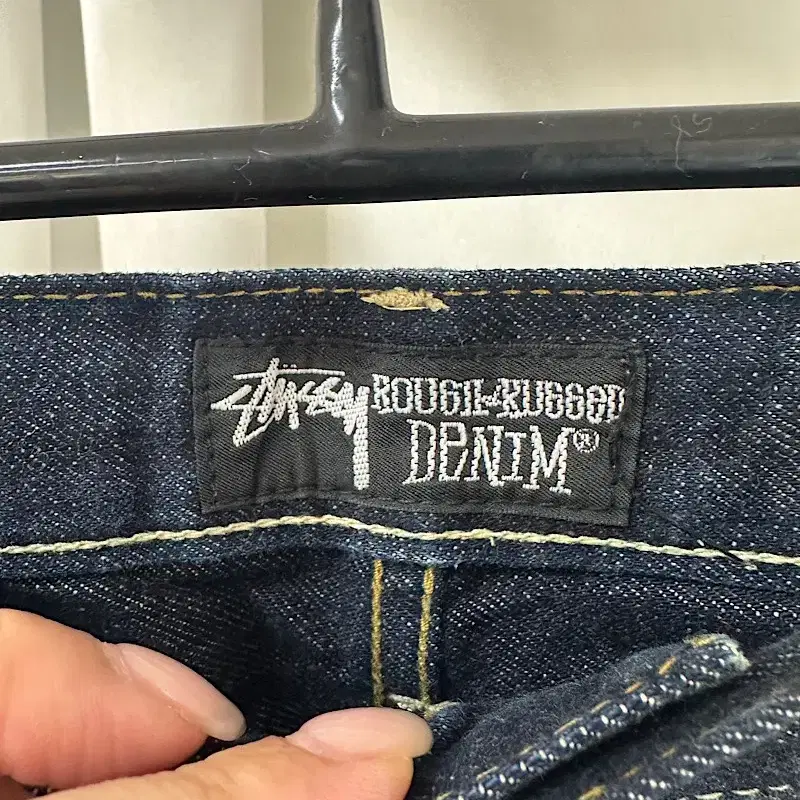 2000s STUSSY denim pants (36)