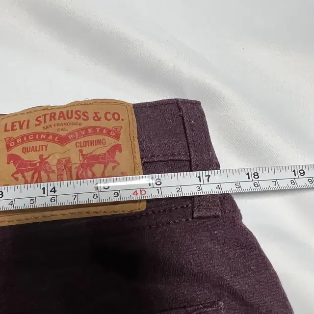 Levis 511 Trousers Straight Pants 34/32