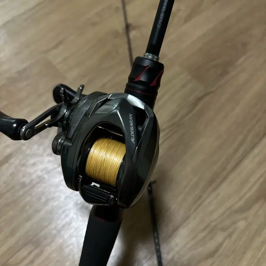 Reel shimano aldebaran bfs, rod zodias