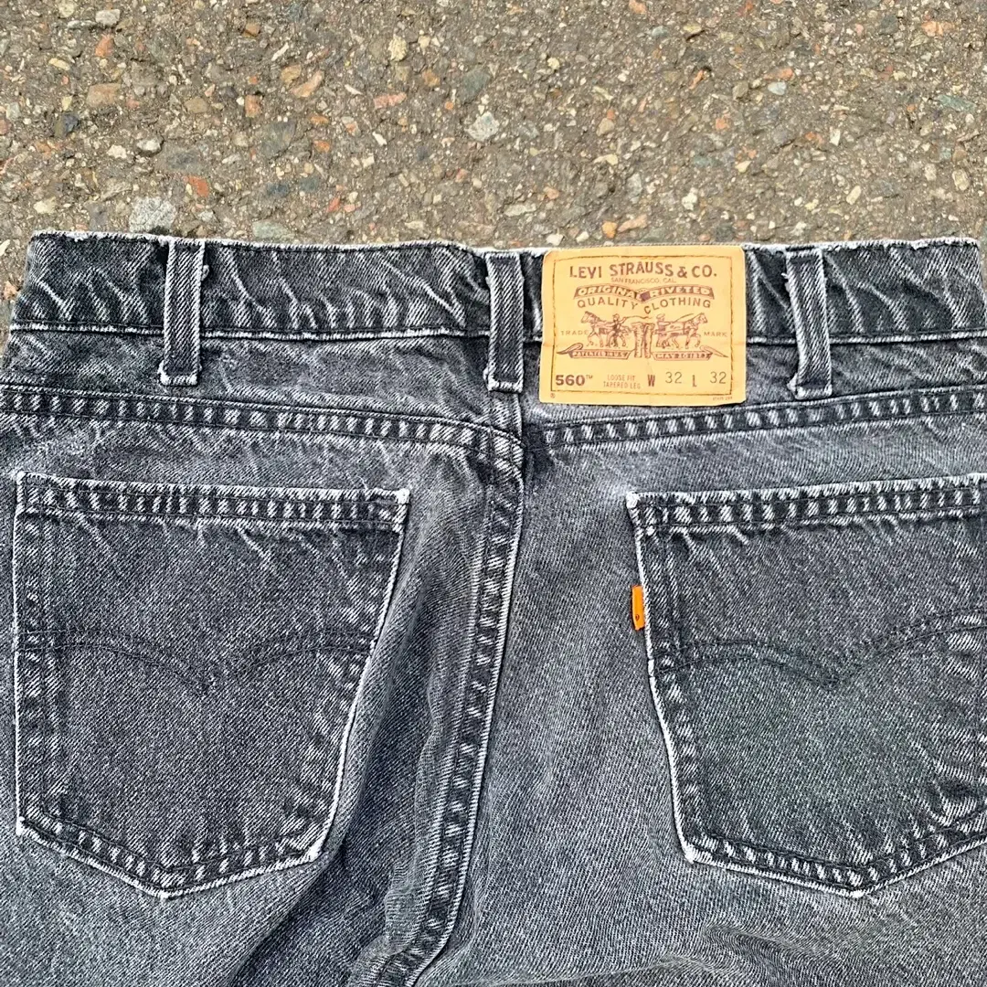 [30] 90s levis 560 denim pants