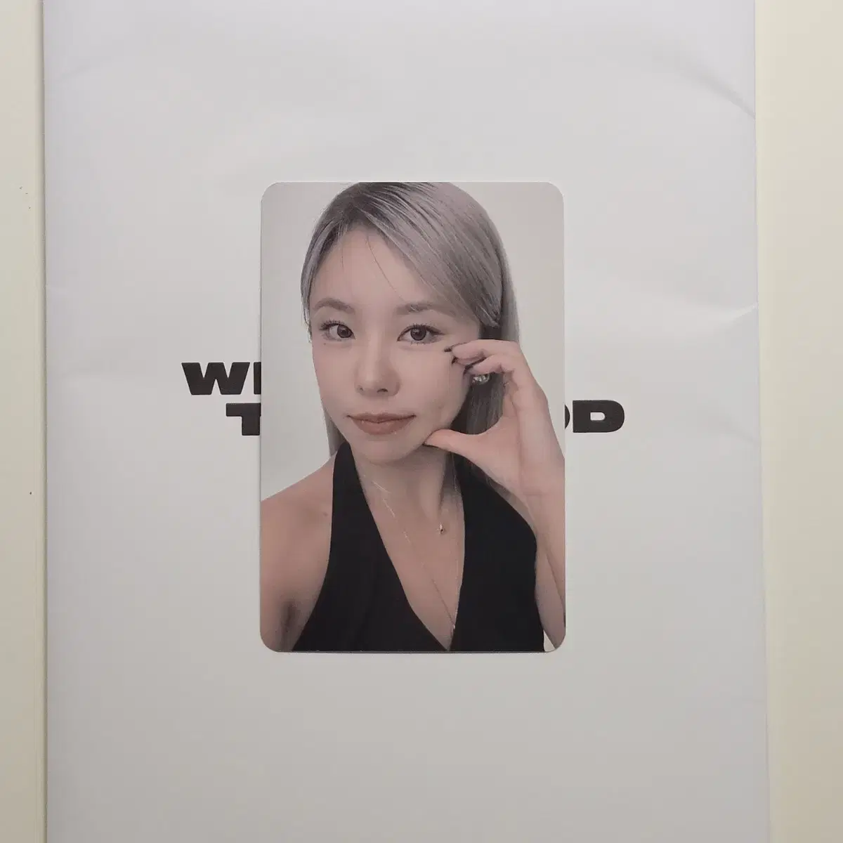 Mamamoo wheein concert merchandise photocard