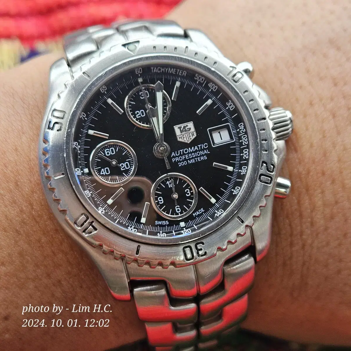 태그호이어 구링크 오토메틱 시계 42mm Tagheuer