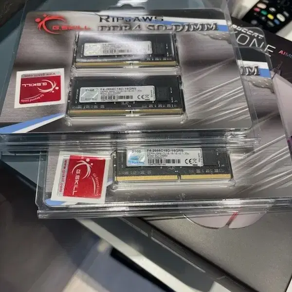 지스킬 ddr4 so-dimm f4-2666c 미개봉