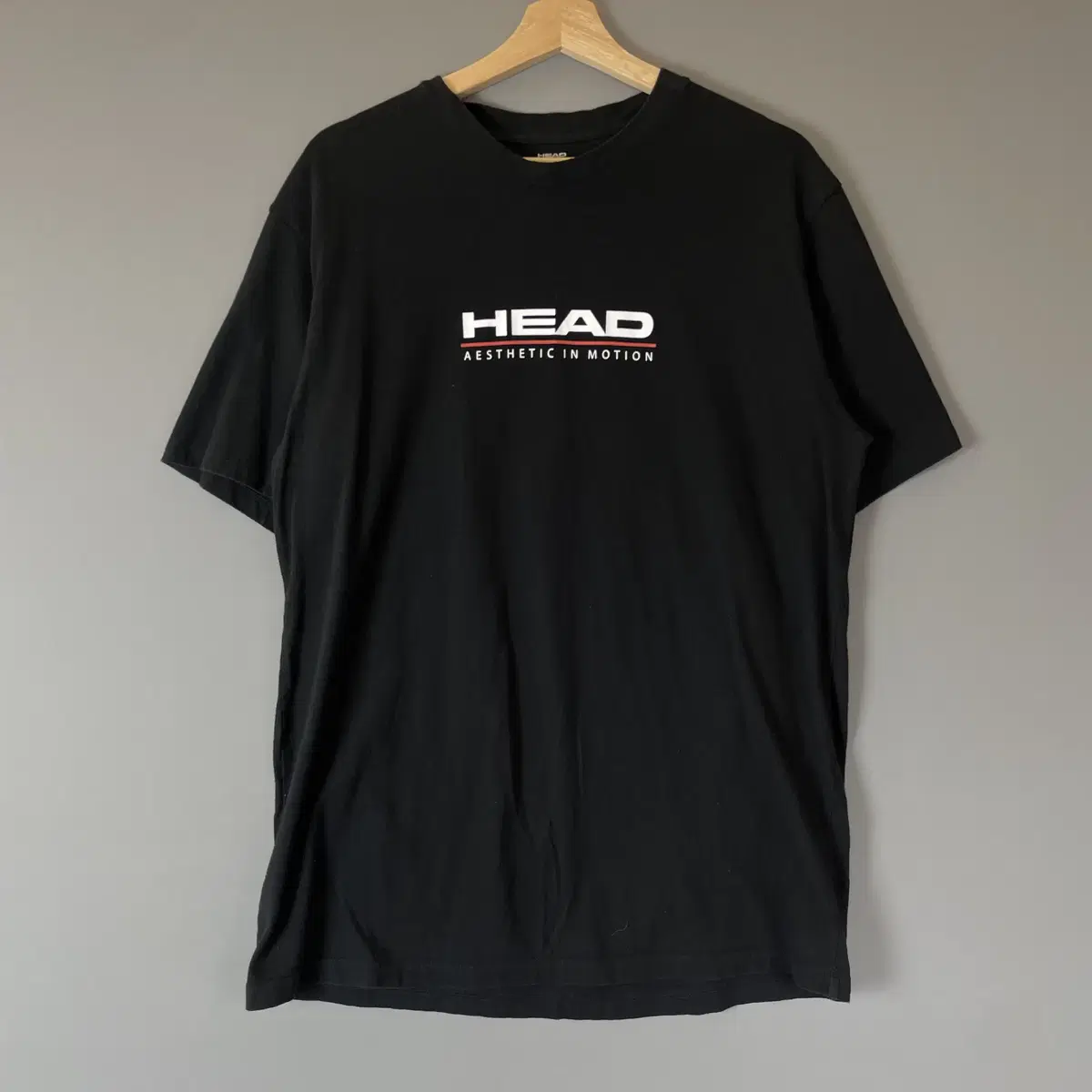 HEAD Black Logo Printed Short Sleeve T-Shirt XL